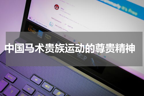  中国马术贵族运动的尊贵精神