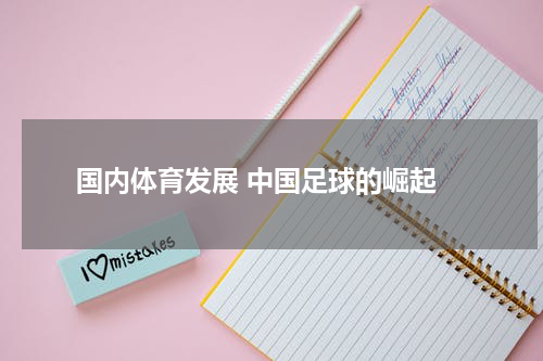  国内体育发展 中国足球的崛起