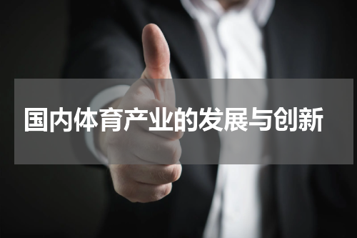 国内体育产业的发展与创新