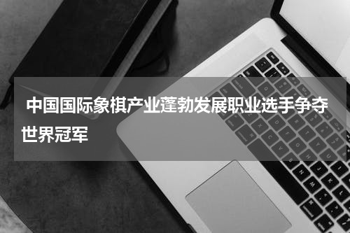  中国国际象棋产业蓬勃发展职业选手争夺世界冠军