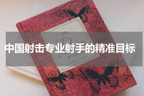  中国射击专业射手的精准目标