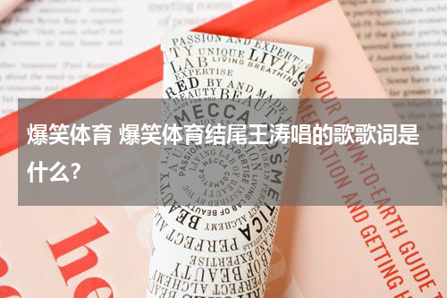 爆笑体育 爆笑体育结尾王涛唱的歌歌词是什么？